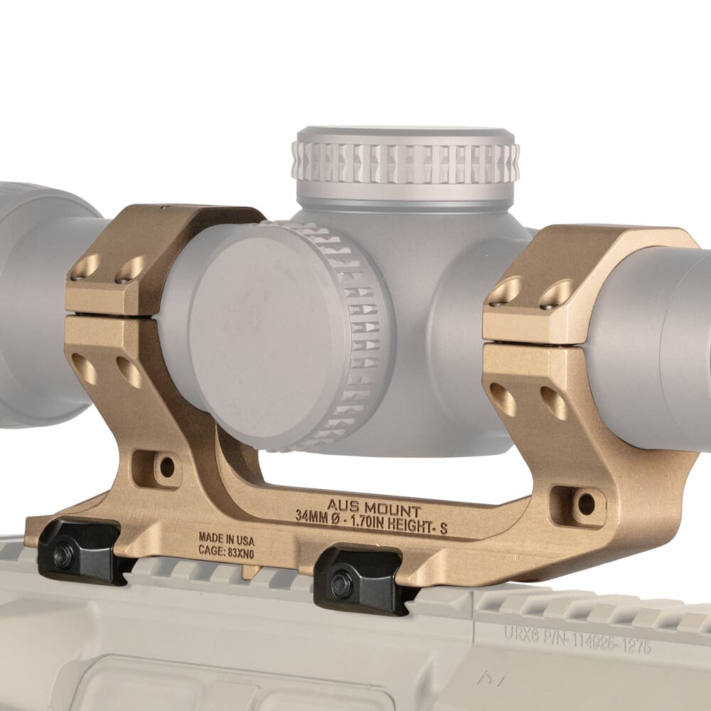 Reptilia AUS 34mm 1.70&quot; FDE Optic Mount 100-241