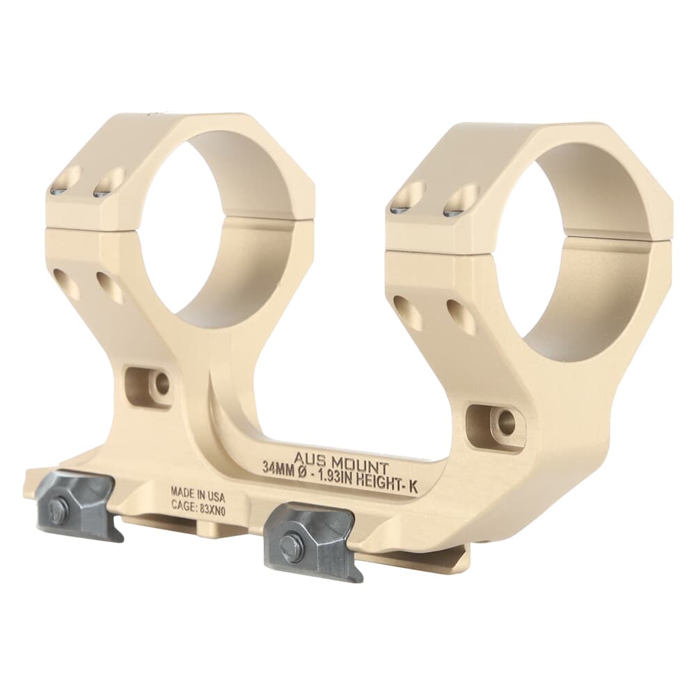 Reptilia AUS 34mm 1.93&quot; Short FDE Optic Mount 100-253