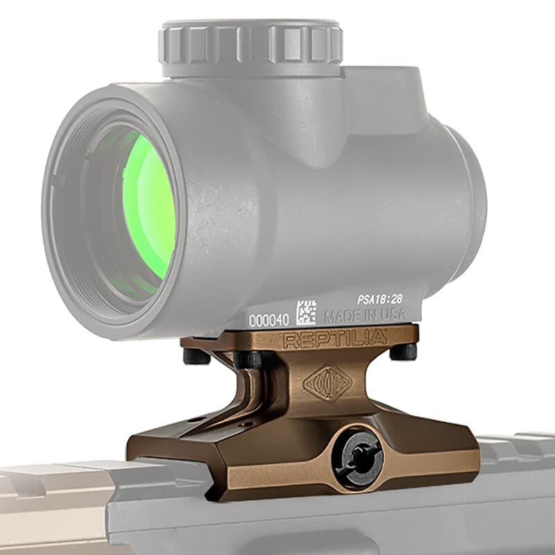 Reptilia DOT 1/3 Co-Witness FDE Anodized Mount for Trijicon MRO 100-025