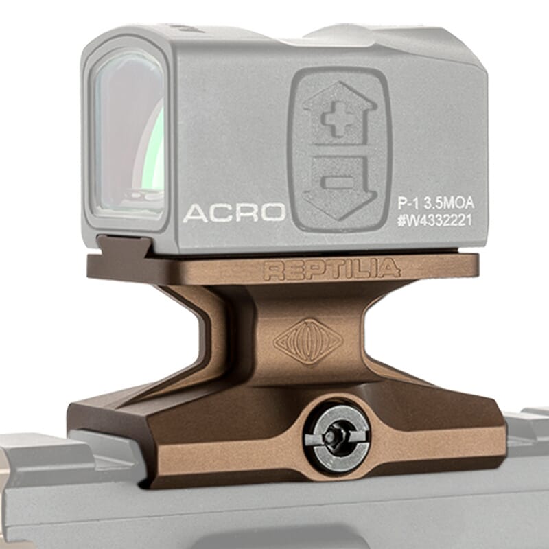Reptilia DOT 1/3 Co-Witness FDE Anodized Mount for Aimpoint ACRO 100-027