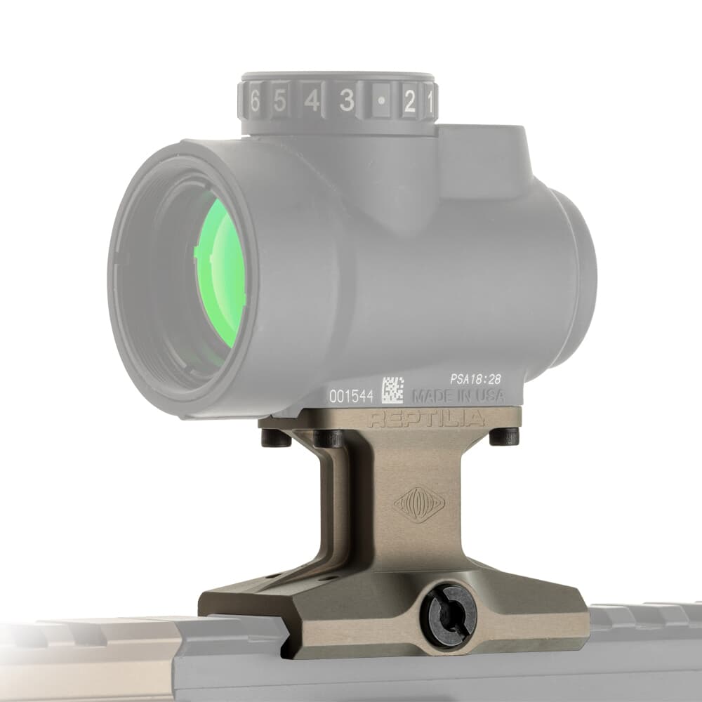 Reptilia DOT 1.93&quot; Clear Anodized Mount for Trijicon MRO 100-053