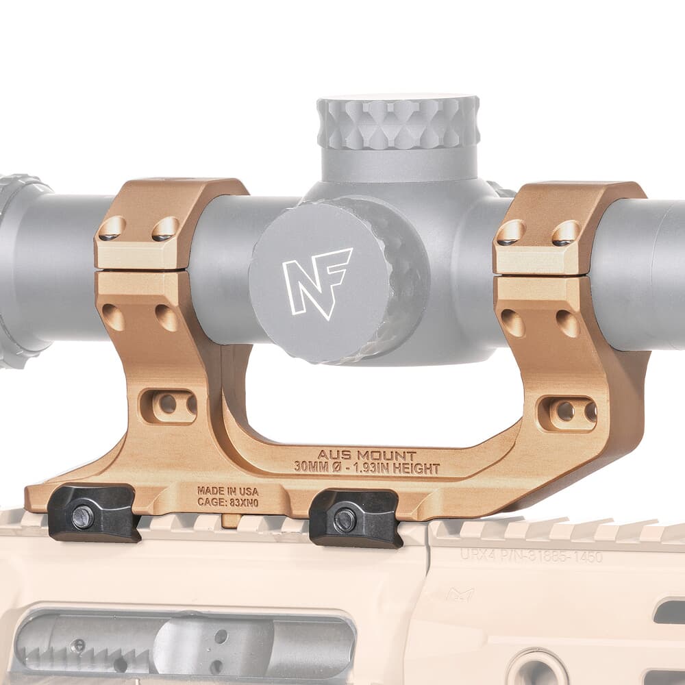 Reptilia AUS 30mm 1.93&quot; FDE Optic Mount 100-104