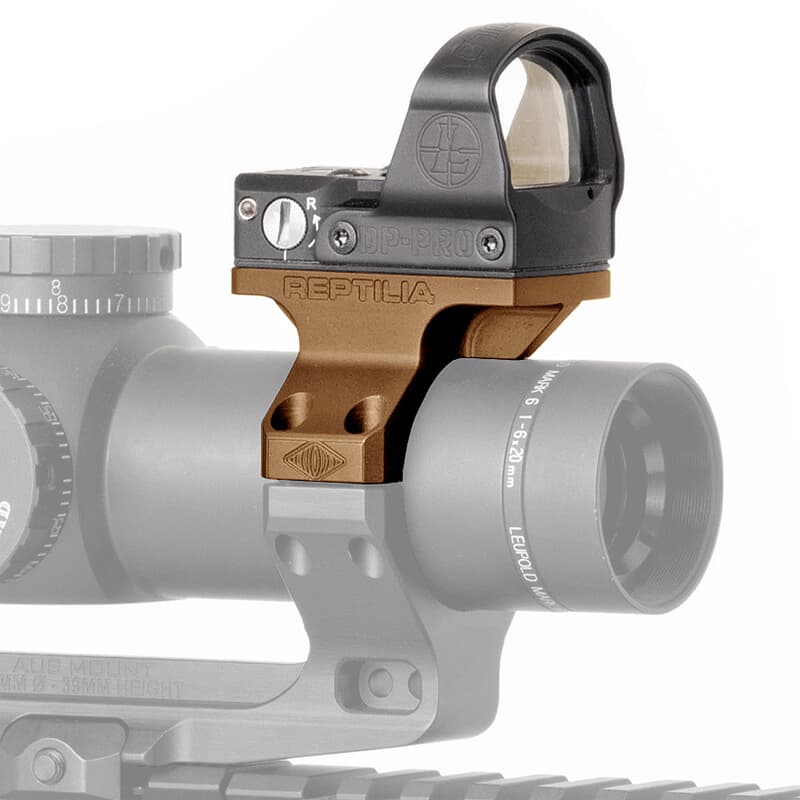 Reptilia 34mm ROF-90 FDE Anodized Mount for Leupold DPP 100-146