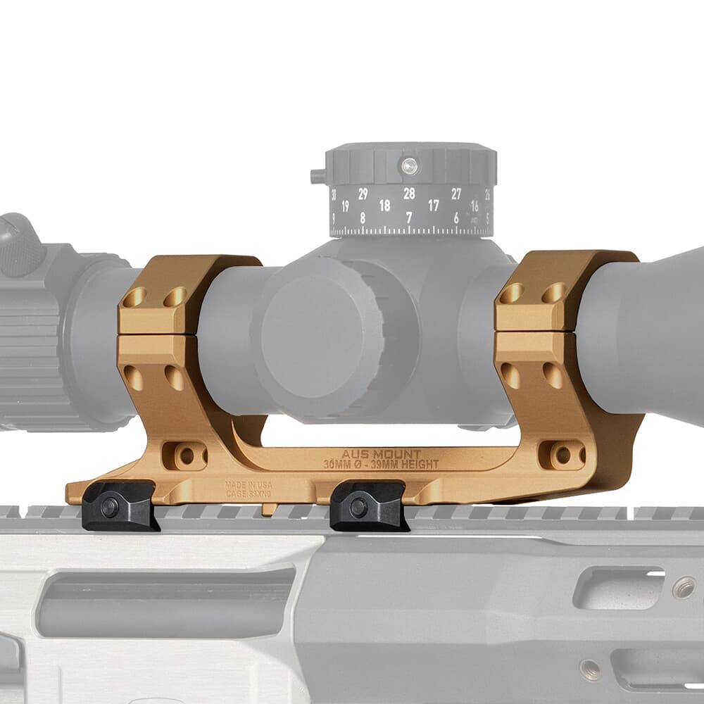Reptilia AUS 35mm 1.54&quot; FDE Anodized Scope Mount 100-158