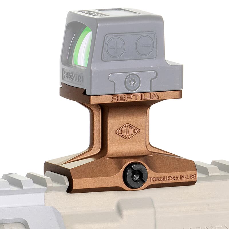 Reptilia DOT 1.93&quot; FDE Anodized Mount for Holosun 509T 100-168