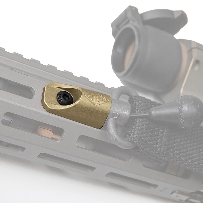 Reptilia M-LOK Clear Anodized Socket QD Sling Mount 100-177