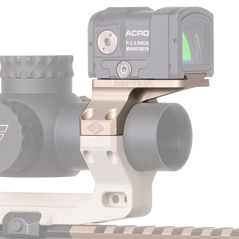 Reptilia 34mm ROF-90 Clear Anodized Mount for Aimpoint ACRO 100-185
