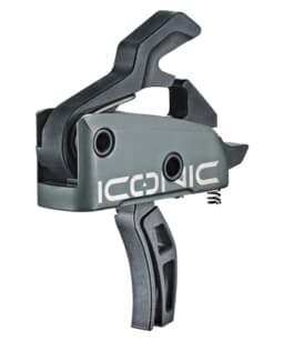 RISE Armament ICONIC by RISE Independent Two-Stage 3.0lbs ICONIC Green Trigger w/Anti-Walk Pins T22-GRN