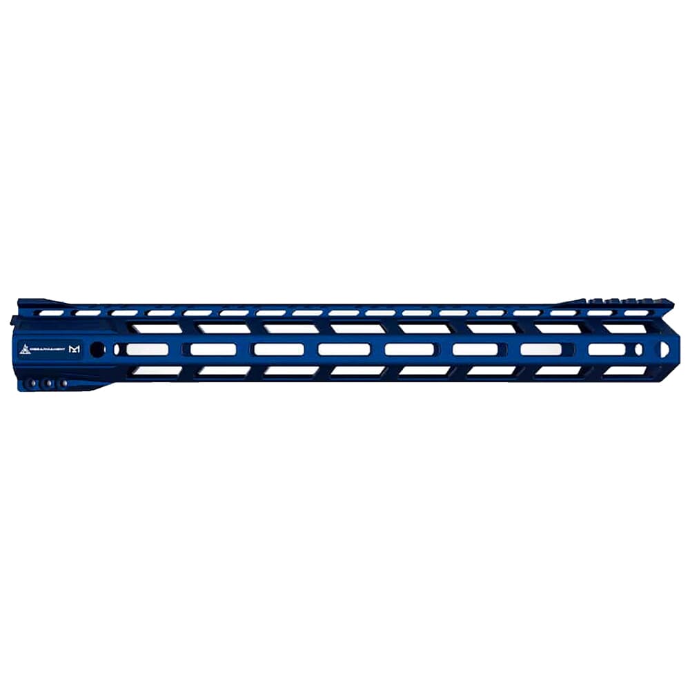 RISE Armament RA-905 15&quot; Patriot Blue Skeletonized AR-15 M-LOK Handguard RA-905-150-BLU