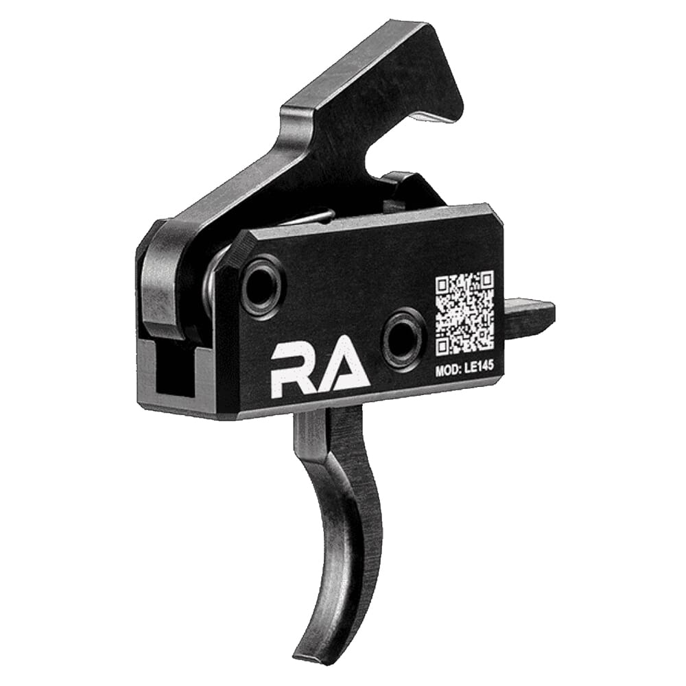 RISE Armament LE145 Single-Stage Curved 4.5lb Tactical Trigger w/Anti-Walk Pins LE145-AWP