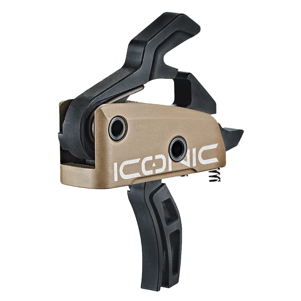 RISE Armament ICONIC by RISE Independent Two-Stage 3.0lbs FDE Trigger w/Anti-Walk Pins T22-FDE