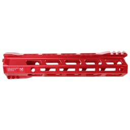 RISE Armament RA-905 10" RISE Red Skeletonized AR-15 M-LOK Handguard RA-905-100-RR