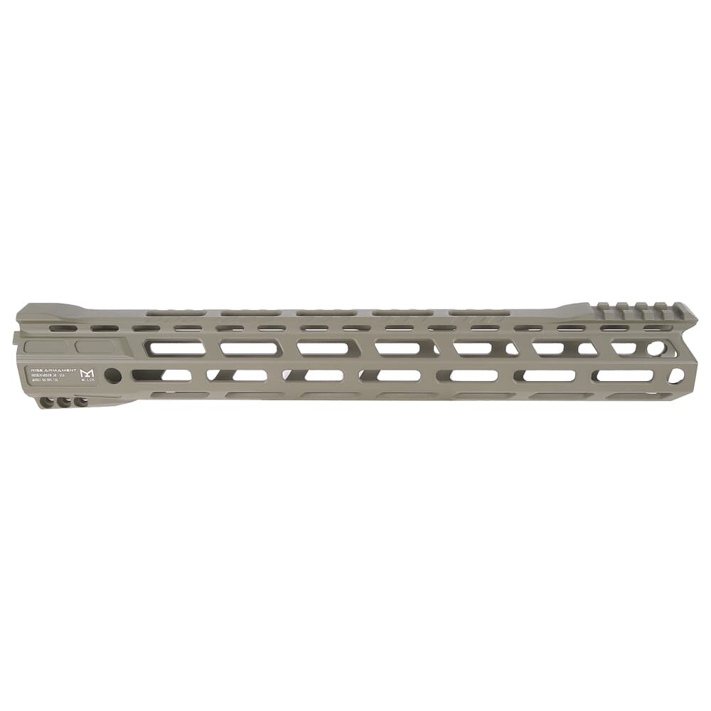 RISE Armament RA-905 13.5&quot; Foliage Green Skeletonized AR-15 M-LOK Handguard RA-905-135-FG