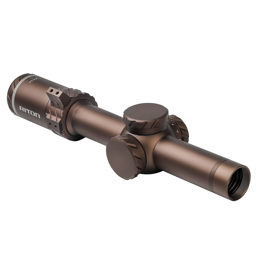 Riton Optics 3X Tactix FDE 1-8x24mm SFP MOA Riflescope 3T18ASIFDE23