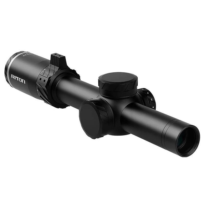 Riton Optics USED X5 Tactix 1-10x24mm FFP MIL Riflescope 5T110LFI23 - Light Mount Marks - No Throw Levers UA5712