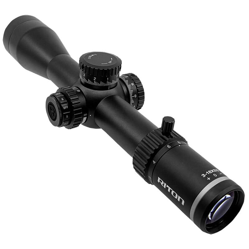 Riton Optics X7 Conquer 3-18x50mm IR FFP Riflescope 7C318LFI