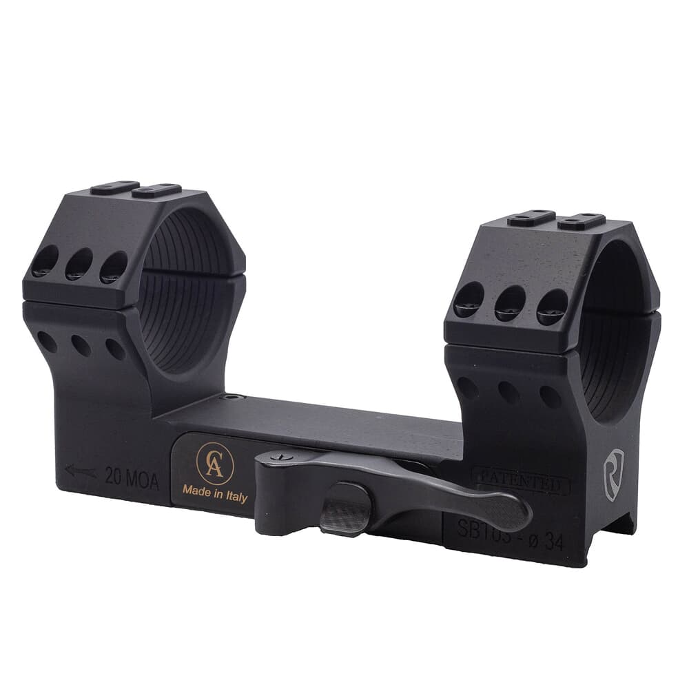 Riton Optics 34mm 20MOA Picatinny Precision Quick-Detach Scope Mount XRC34QD2023