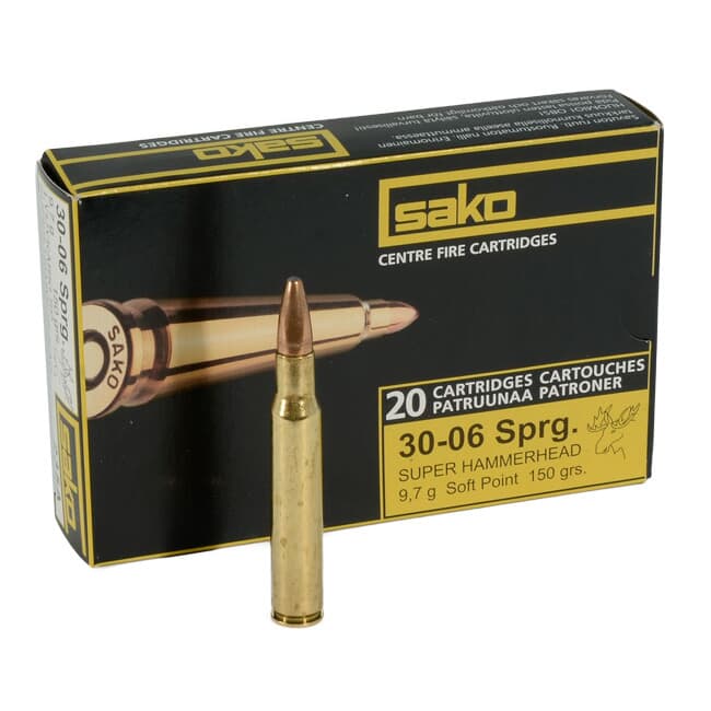 Sako 30-06 Sprg 150gr Super Hammerhead Rifle Ammunition