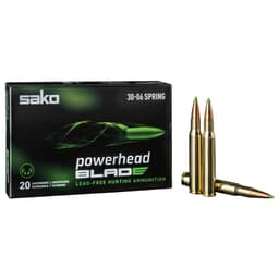 Sako PowerHead Blade .30-06 Sprg 170gr Ammunition 20/Box JAS-PHB3006/170B
