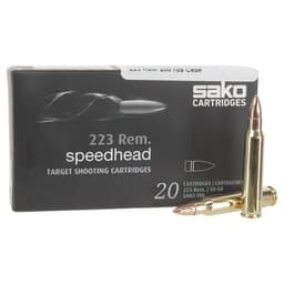 Sako Speedhead .223 Rem 50gr Ammunition Case of 200 C611105GSA10X