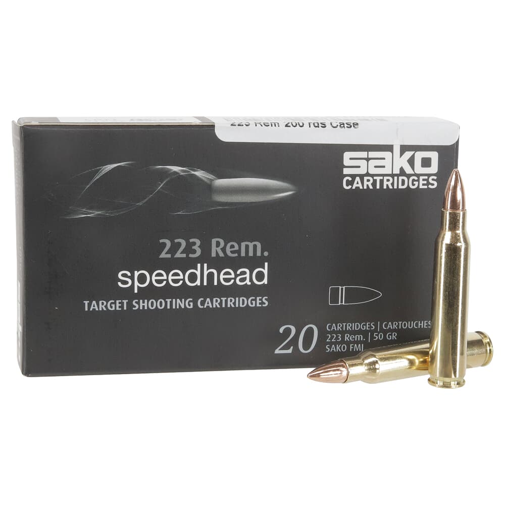 Sako Speedhead .223 Rem 50gr Ammunition Case of 200 C611105GSA10X