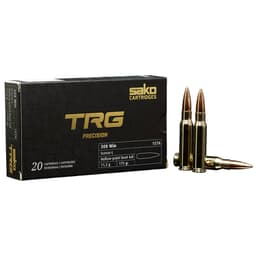 Sako TRG Precision .308 Win 175gr Hollow Point Boat Tail Ammunition Case of 200 C629157ASA10X