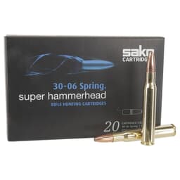 Sako Super Hammerhead .30-06 Sprg 180gr Ammunition Case of 200 C631236ASA10X