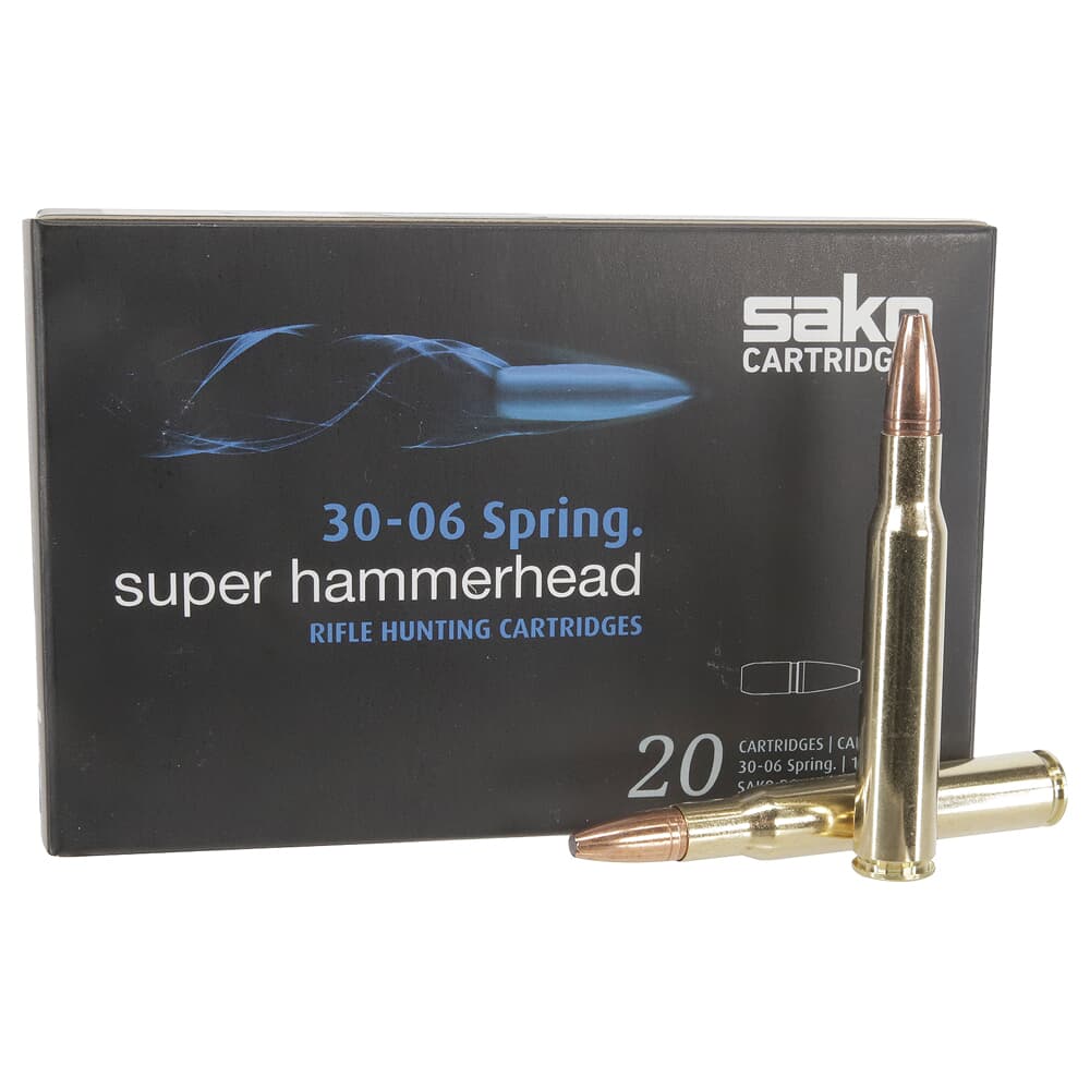 Sako Super Hammerhead .30-06 Sprg 180gr Ammunition Case of 200 C631236ASA10X