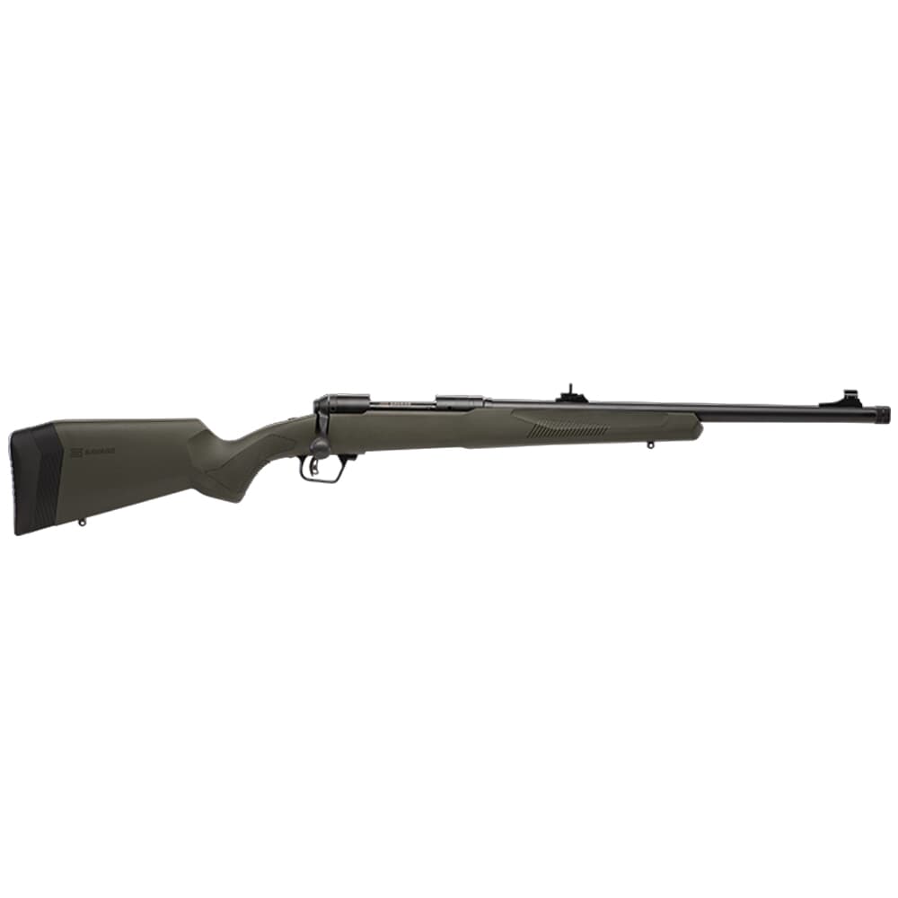 Savage Arms 110 Hog Hunter .308 Win 20&quot; 1:10&quot; 5/8x24 Bbl OD Green/Black BA Rifle w/(1) 4rd Mag 57019