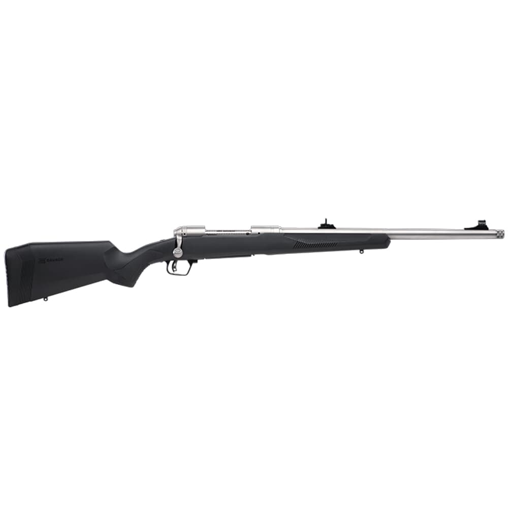Savage Arms 110 Brush Hunter .375 Ruger 20&quot; 1:12&quot; 5/8x24 Bbl Black/Stainless BA Rifle w/(1) 3rd Mag 57044
