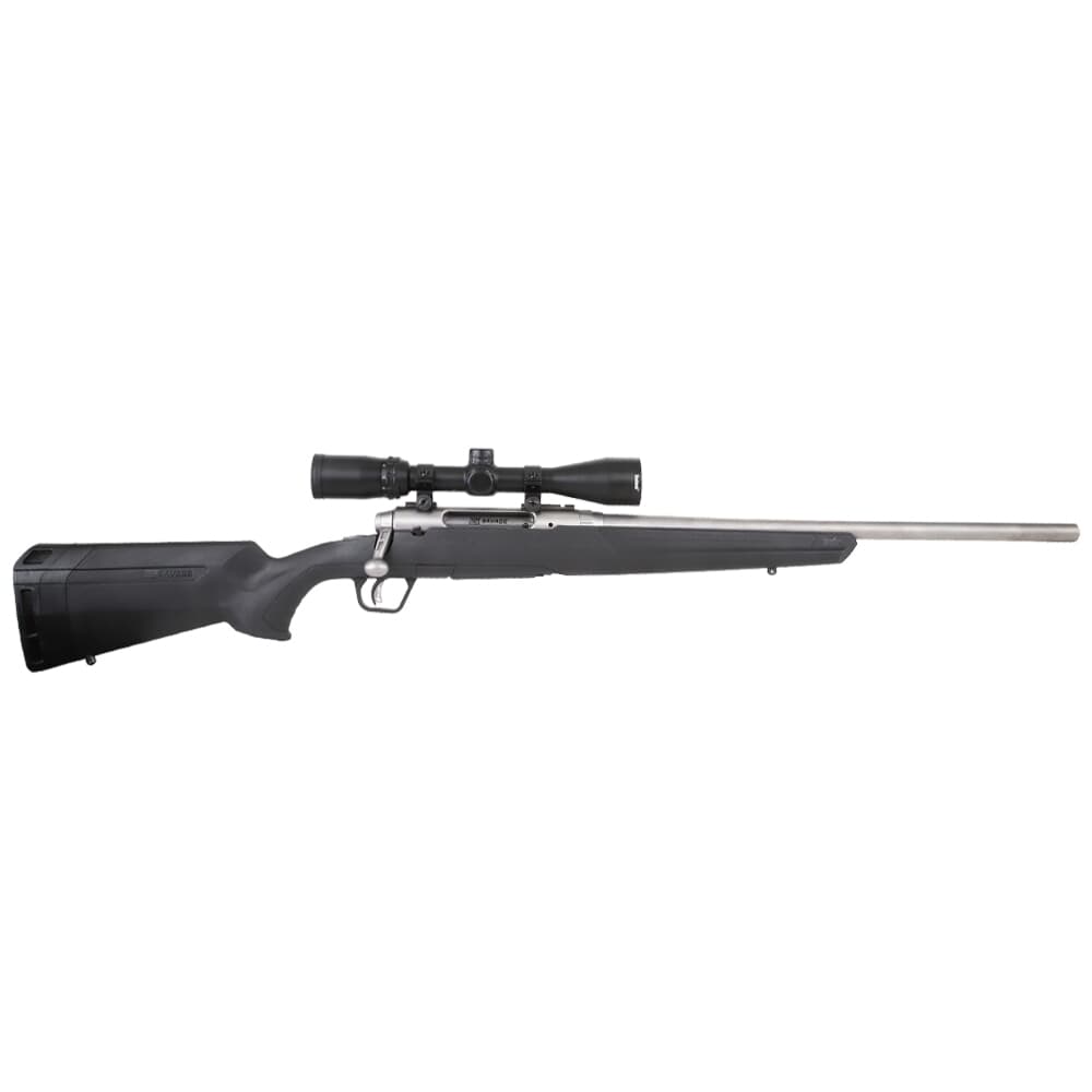 Savage Arms AXIS II XP Stainless 400 Legend 20&quot; 1:16&quot; Bbl Black BA Rifle w/Bushnell 3-9x40mm Scope &amp; (1) 3rd Mag 58129