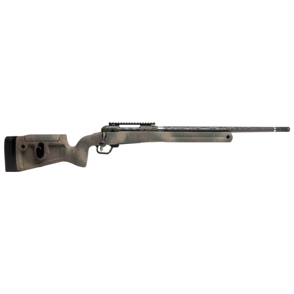 Savage Arms 110 Pro Pursuit 28 Nosler Woodland Camo Painted Rifle 58159