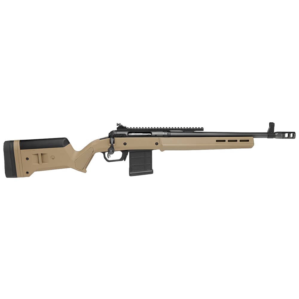 Savage Arms 110 Magpul Scout .450 Bushmaster 18&quot; 1:24&quot; 5/8x24 Bbl Black BA Rifle w/(1) 4rd AICS Mag, Muzzle Brake &amp; Magpul Hunter Stock 58178