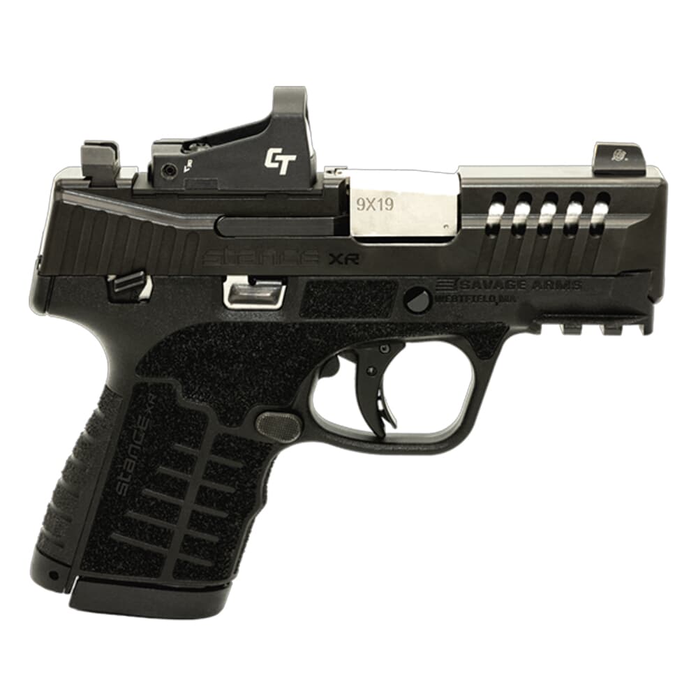 Savage Arms Stance XR MC9MS 9mm 3.2&quot; 1:10&quot; Bbl Black Semi-Auto Pistol w/Red Dot Sight 67054