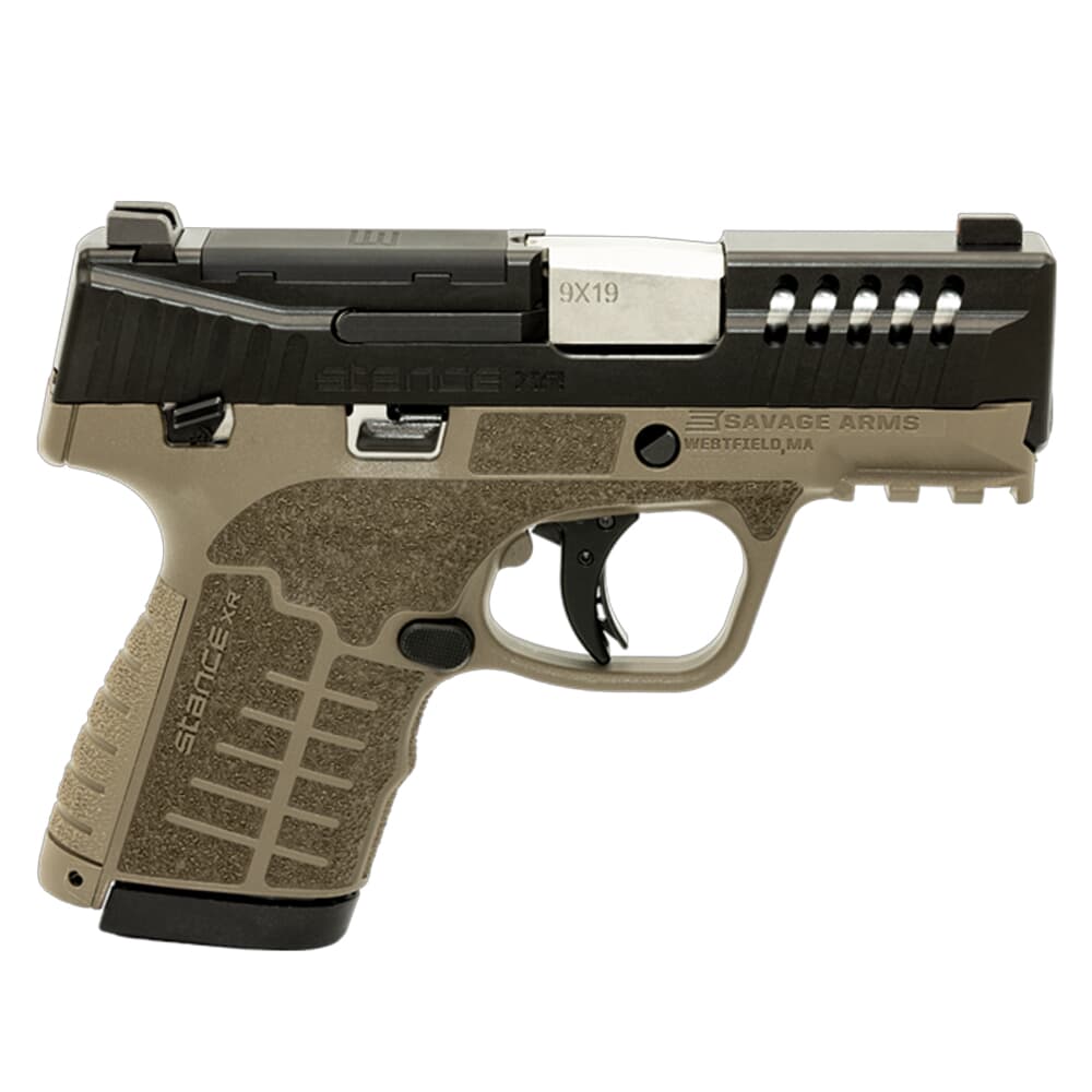 Savage Arms Stance XR MC9MS 9mm 3.2" 1:10" Bbl FDE Semi-Auto Pistol 67055