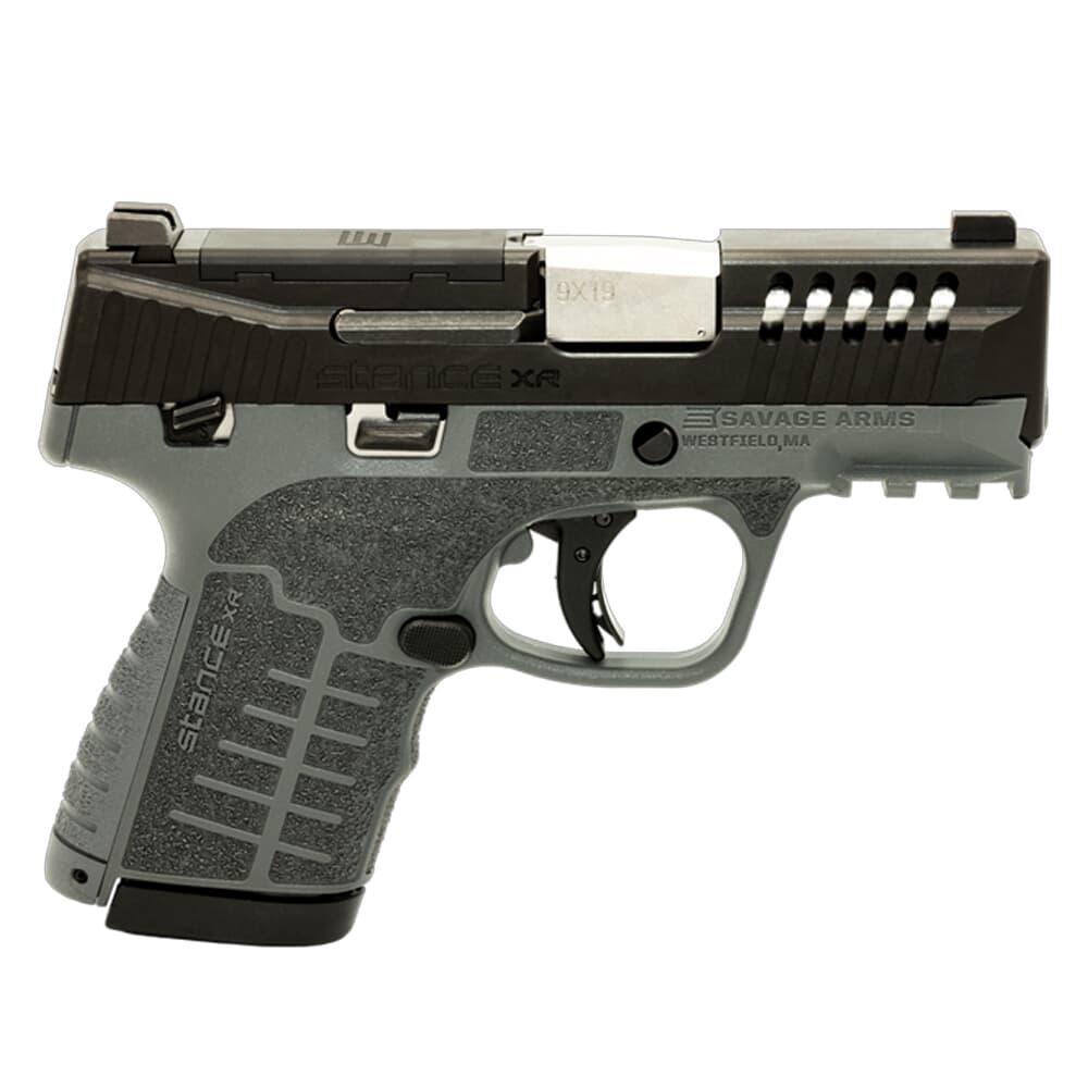 Savage Arms Stance XR MC9MS 9mm 3.2&quot; 1:10&quot; Bbl Gray Semi-Auto Pistol 67058