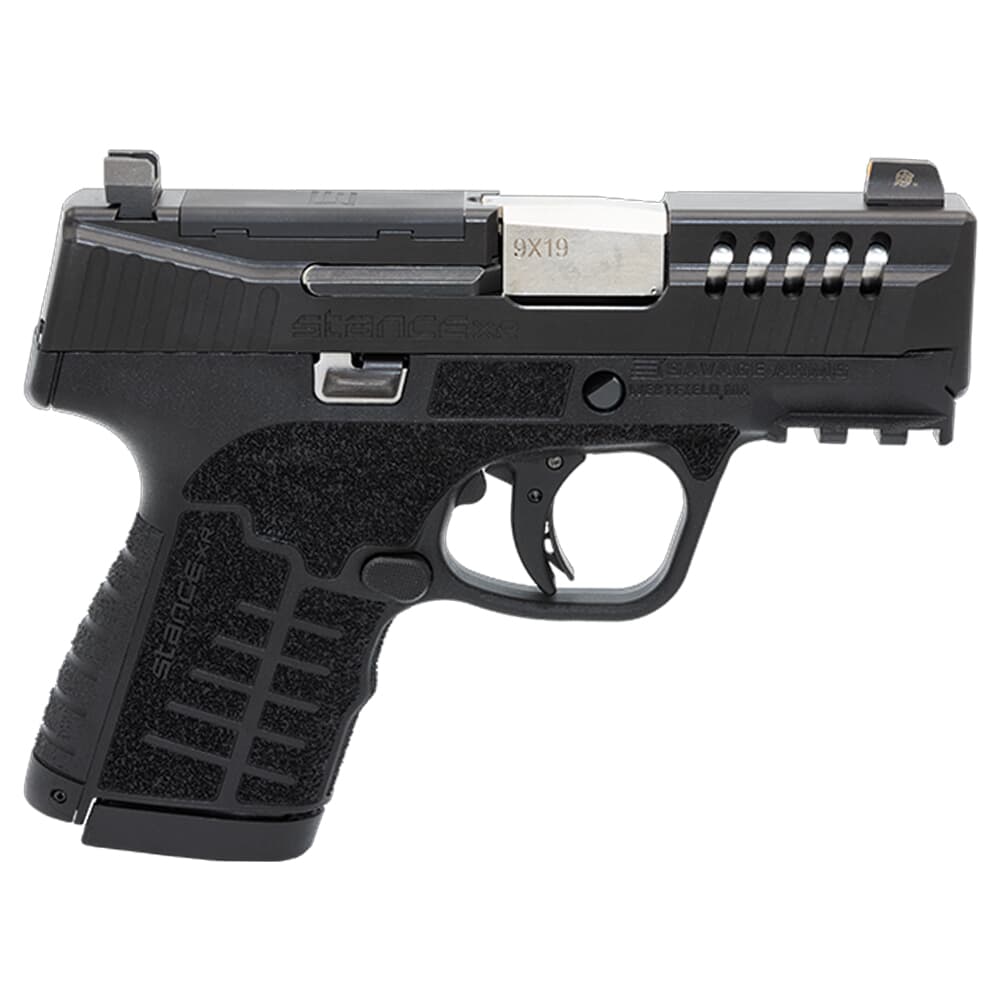 Savage Arms Stance XR MC9 9mm 3.2&quot; 1:10&quot; Bbl Black Semi-Auto Pistol w/Night Sights 67063