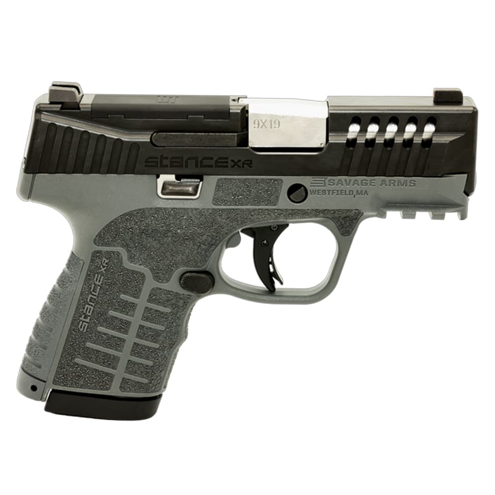 Savage Arms Stance XR MC9 9mm 3.2&quot; 1:10&quot; Bbl Gray Semi-Auto Pistol 67066