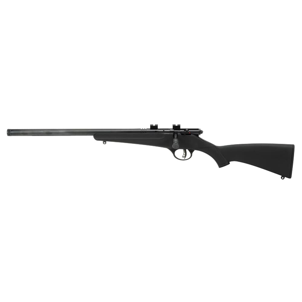 Savage Arms Rascal FV-SR LH .22 LR 16.125&quot; 1:16&quot; 1/2x28 Bbl Black Left Hand BA Single-Shot Rifle w/Ear Plugs &amp; Firearms Lock 13841