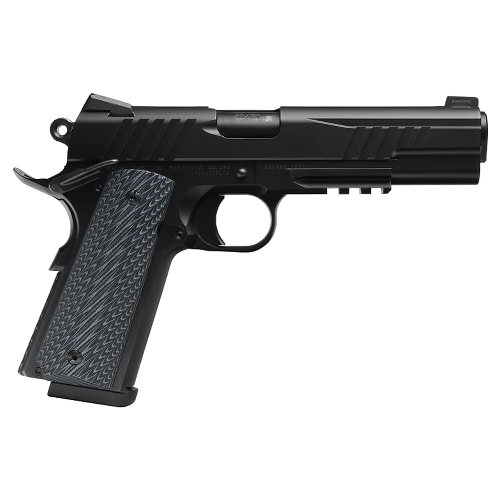 Savage Arms 1911 Gov't Style .45 ACP 5" 1:16 Bbl Black Nitride Semi-Auto Pistol w/Rail 67210