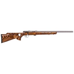 Savage Arms MARK II BTVS .22 LR 21" 1:16" Bbl Brown Laminate/Stainless BA Rifle w/(1) 5rd Mag & Thumbhole Stock 25725