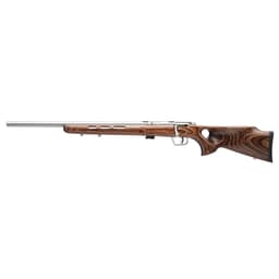 Savage Arms MARK II BTVSS LH .22 LR 21" 1:16" Bbl Brown Laminate/Stainless Left Hand BA Rifle w/(1) 5rd Mag & Thumbhole Stock 25795