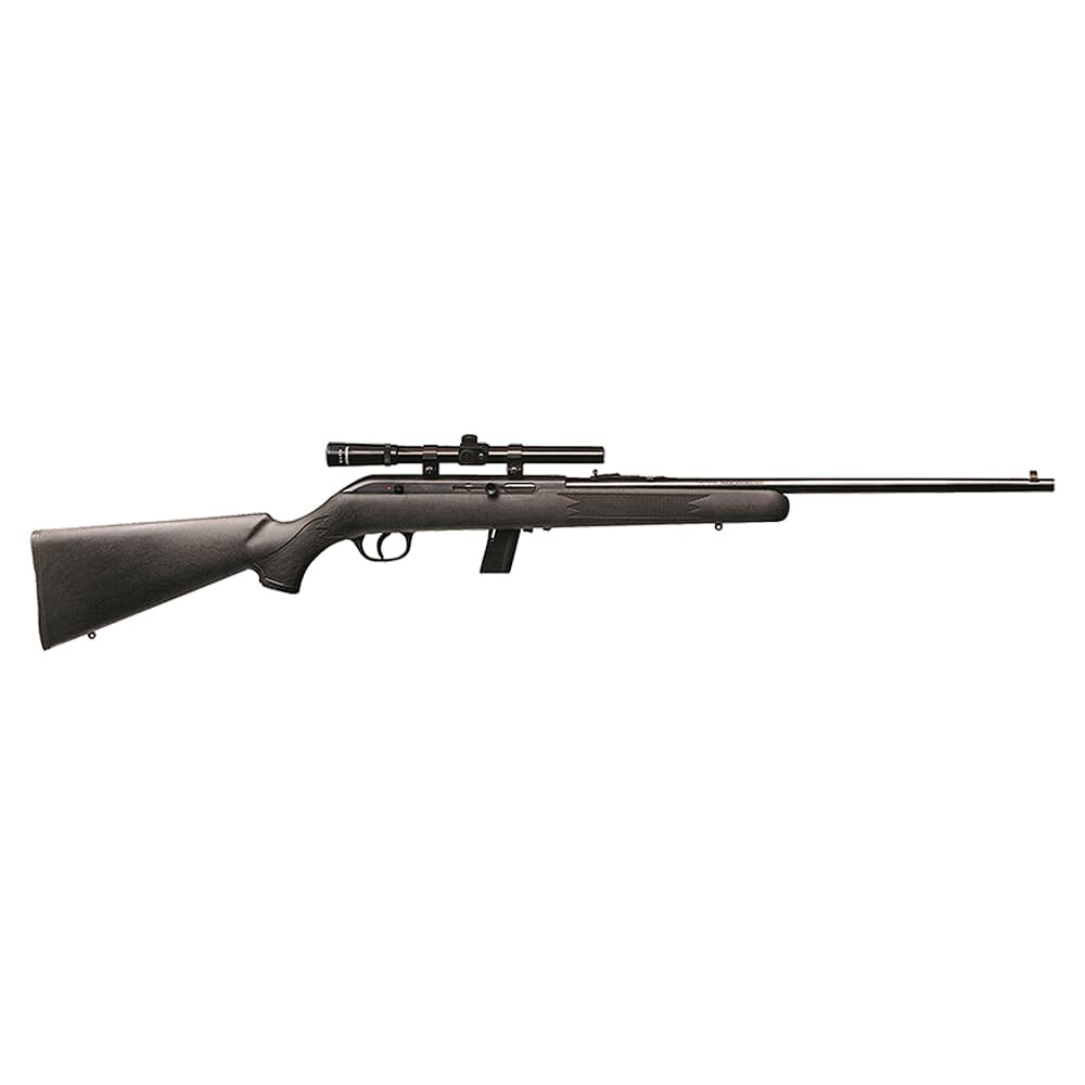 Savage Arms 64 FXP .22 LR 21&quot; 1:16&quot; Bbl Black Semi-Auto Rifle w/Tasco 4x15mm Scope &amp; (1) 10rd Mag 40000