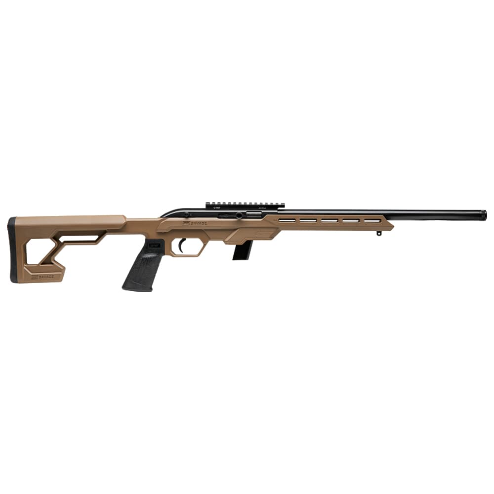 Savage Arms 64 Precision FDE .22 LR 16.5&quot; 1:16&quot; 1/2x28 Bbl FDE Semi-Auto Rifle w/(1) 10rd Mag &amp; Pistol Grip 45124