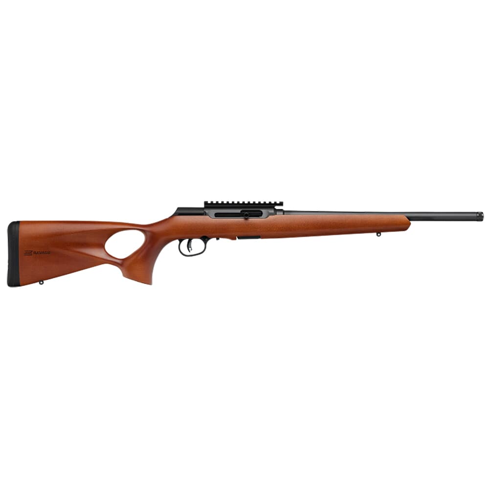 Savage Arms A22 Timber Thumbhole .22 LR 18&quot; 1:16&quot; 1/2x28 Bbl Natural Beech Wood Semi-Auto Rifle w/(1) 10rd Mag 47247