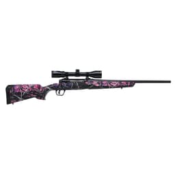 Savage Arms AXIS II XP Compact Muddy Girl .243 Win 20" 1:9.3" Bbl Muddy Girl Camo BA Rifle w/Bushnell Banner 3-9x40mm Scope & (1) 4rd Mag 57100