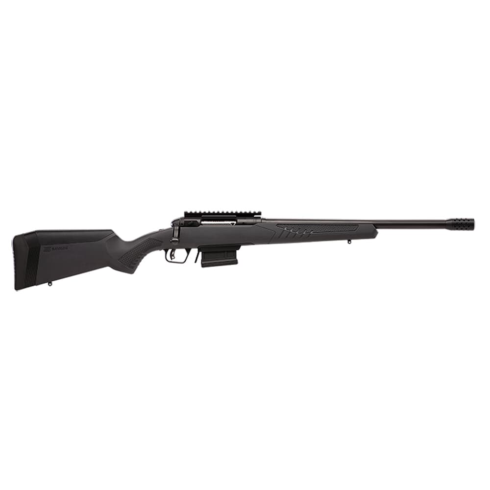 Savage Arms 110 Haymaker .450 Bushmaster 18&quot; 1:24&quot; 11/16x24 Bbl Black BA Rifle w/(1) 4rd AICS Mag 57140