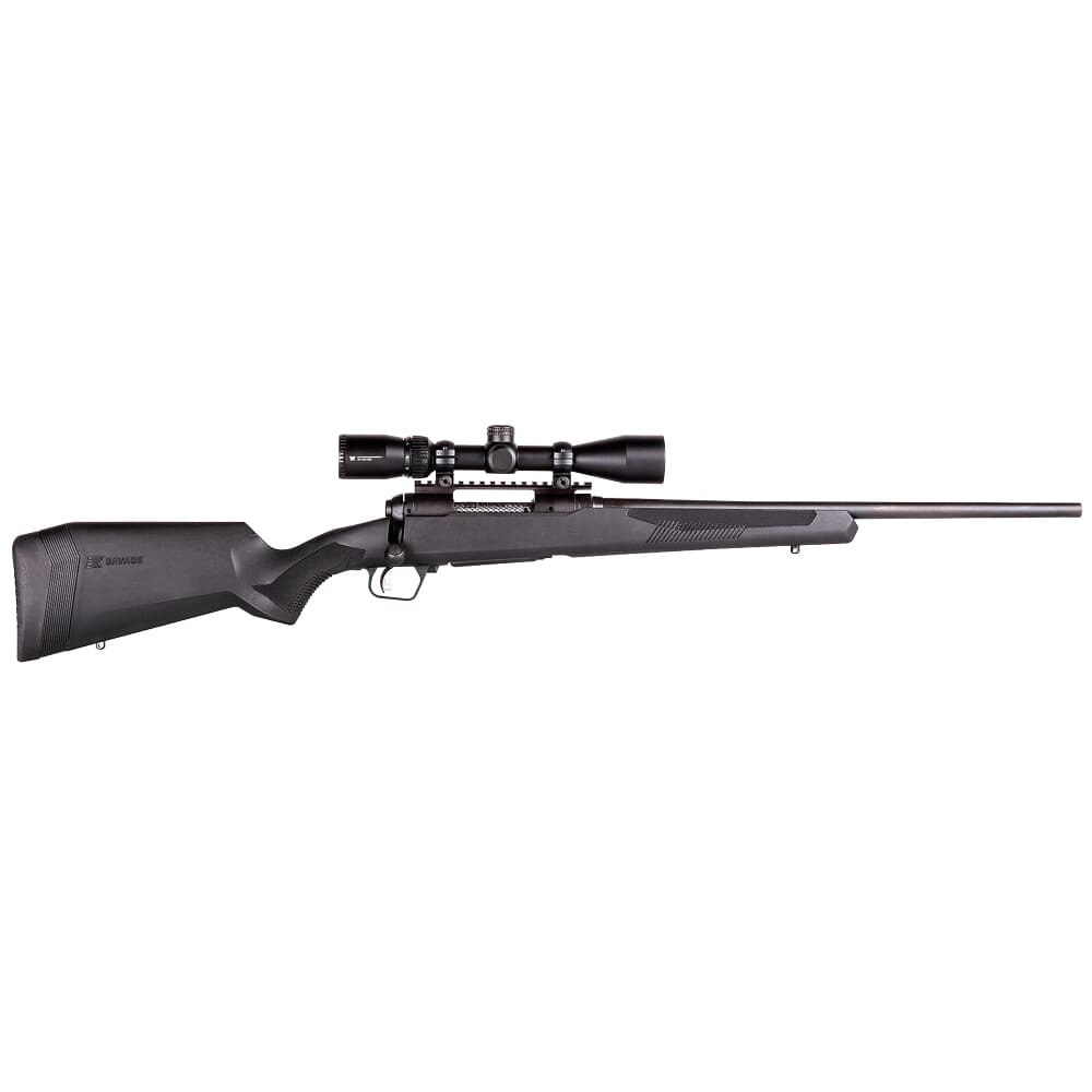 Savage Arms 110 Apex Hunter XP .243 Win 22" 1:9.3" Bbl Black BA Rifle w/Vortex Crossfire II 3-9x40mm Scope & (1) 4rd Mag 57303