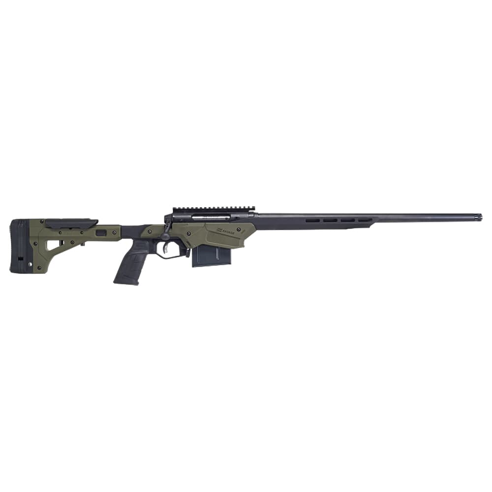Savage Arms AXIS II Precision .243 Win 22&quot; 1:9.3&quot; 5/8x24 Bbl OD Green/Black BA Rifle w/(1) 10rd Mag 57550