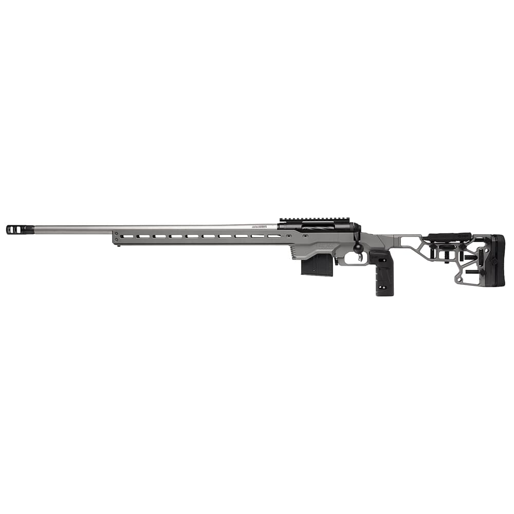 Savage Arms 110 Elite Precision LH 6.5 Creedmoor 26" 1:8" 5/8x24 Bbl Gray Left Hand BA Rifle w/(1) 10rd Mag 57703